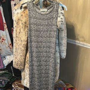 Ginger G Gray Sleeveless Dress